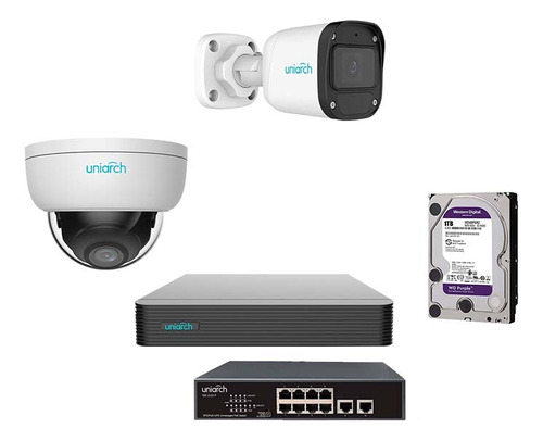 Kit De Videovigilancia Ip 16 Cámaras De Seguridad