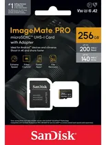 Comprar Sandisk 256gb Imagemate Pro Micro Sd C10 U3 V30 4k Uhd A2