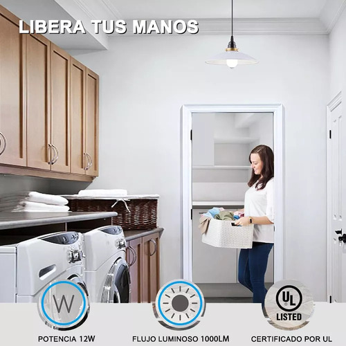 Banna 8 Focos Led Ahorrador Con Sensor De Movimiento 9w E27