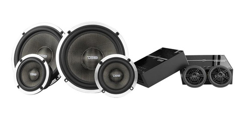 Imagen 2 de 7 de Componentes 6,5 Pulgadas 3 Vías 580w Premium Ds18 Dx3