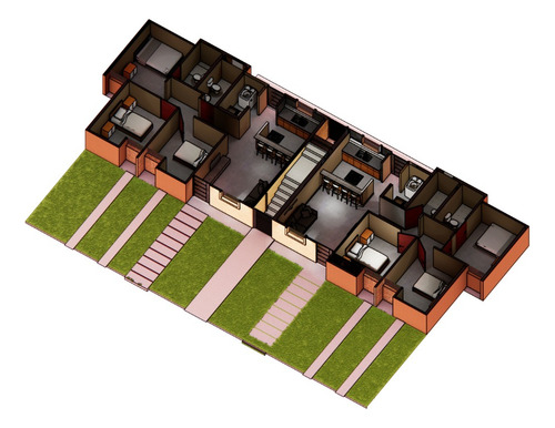 Planos Autocad 2d Y Renderizado 3d, Computos Metricos.