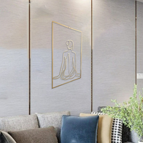 Cuarto De Decoración De Pared De Oro De Vuelta Uno