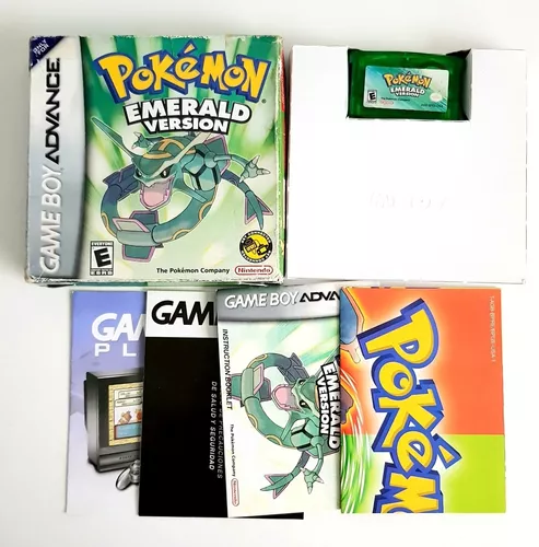 Pokémon Emerald Original GBA - Consoles de Vídeo Game - Alvorada, Macapá  1259223743