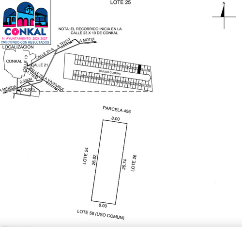 Terreno En Venta En Vía Mareka, Conkal