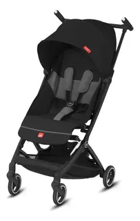 Carrinho de bebê de paseio GB Pockit+All City velvet black com chassi de cor preto