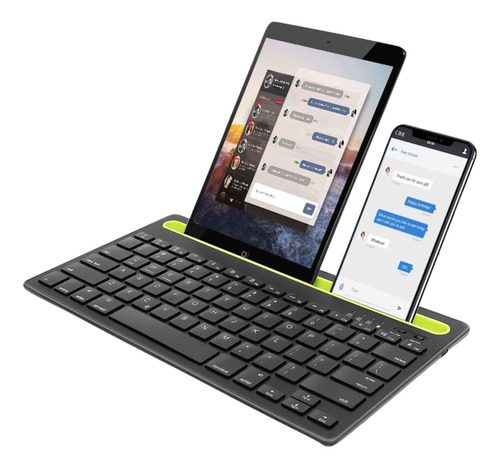 Teclado Bluetooth Inalambrico Con Stand Para Tablet Celular