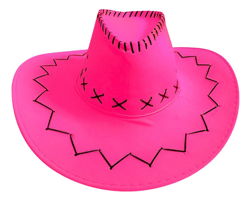 Gorro Vaquero Cowboy Fucsia