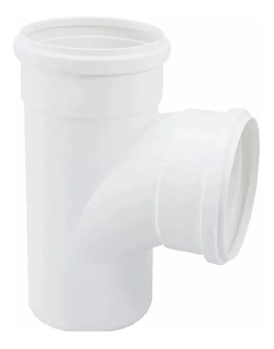 Te Pvc Esgoto 75mm Dn75 Branco Soldável Hidráulica