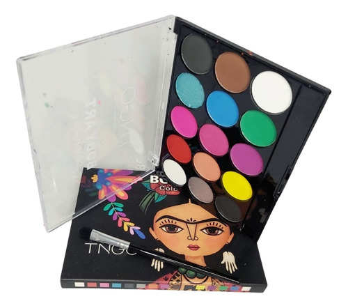 Paleta Body Art Acuarela Tngo Original 15 Colores 