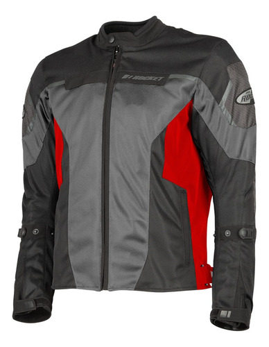 Chamarra Para Moto Joe Rocket Phoenix 14.0 Rojo/ Gris