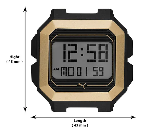 Reloj puma dorado new arrivals