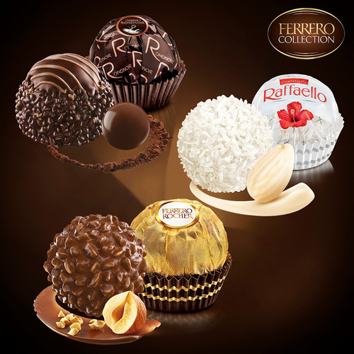 Corazón Ferrero Rocher Chocolate Estuche Con 8 Piezas