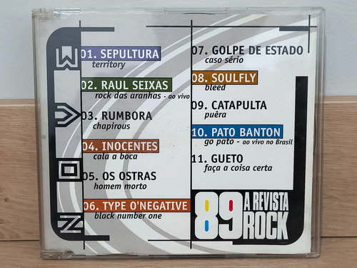 89fm-a Revista Rock-single-volume 9-cd Estandar (Usado)