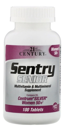 Multivitaminico Sentry Sênior Mulher+50 Women 100tbt Import