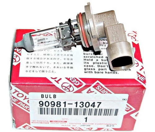 Bombillo 90981-13047 Luz Baja Toyota Corolla Fortuner Hilux.