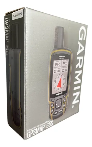 Gps Garmin Gpsmap 65s Con Mapa Topografico Y Ruteable Actual