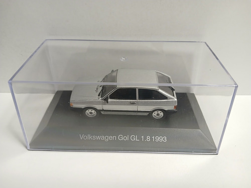 Autos Inolvidables Argentinos Salvat 1.43 + Tapa De Acrílico Volkswagen Gol Gl 1993