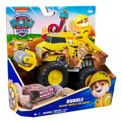 Paw Patrol Vehículo Rescue Wheels Rubble