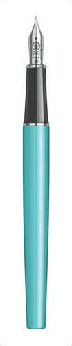 Pluma Cross Century Celeste Pastel Lapicera En Estuche Tinta Negro