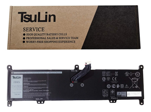 Tsulin Nxx33 - Bateria De Repuesto Para Portatil Dell Nxx3