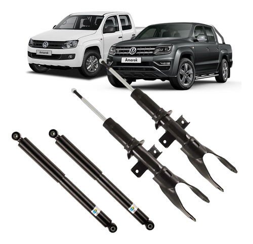 Kit Amortiguadores Trasero Delantero Amarok 10 X4