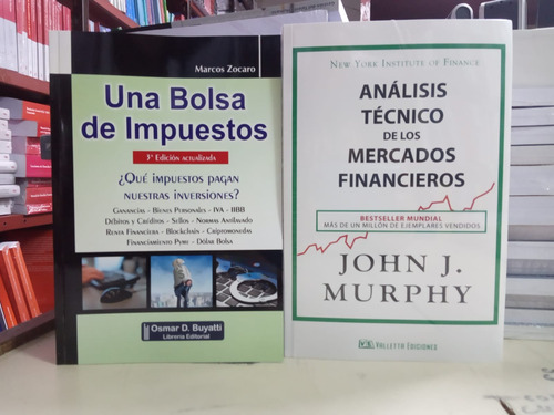 Combo Analisis Tecnico De Los Mercados + Bolsa De Impuestos