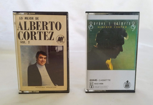 Cassettes De Alberto Cortez (2). Originales