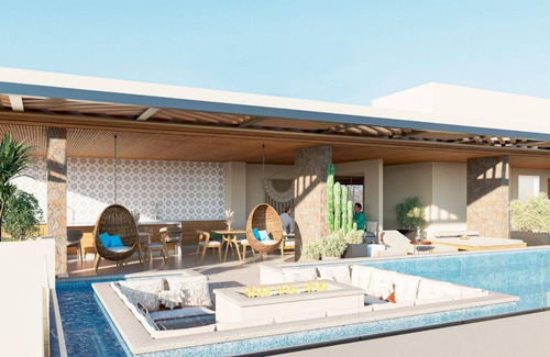 Departamento, Rooftop Común En Pre-construcción, En Venta, Centro, Cabo San Lucas