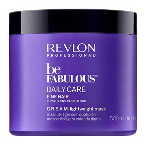 Mascarilla 500ml Cabello Fino Revlon Be Fabulous Fine Hair