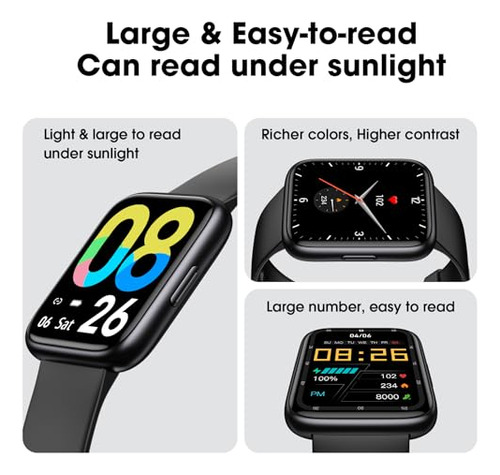 Eurans Smart Watch: 14 Das De Batera Y Sin App