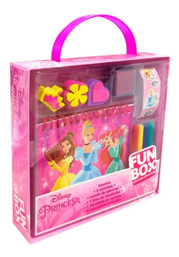 Livro Disney - Fun Box - Didatico Atividade Infantil