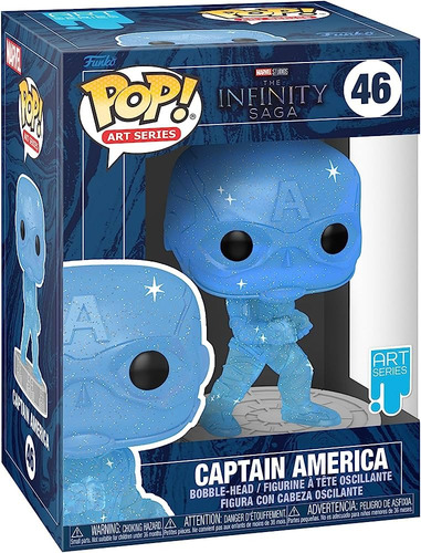 Funko Pop #46 Captain America Art Series.