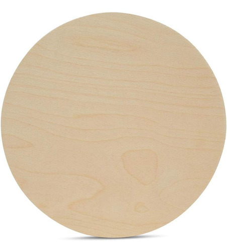 Círculos De Madera De 16 Pulgadas, 1/4 De Pulgada De G...