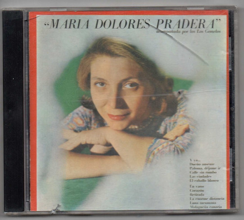 Maria D. Pradera  Cd Original Usado Qqa. Promo