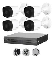 Comprar Kit Seguridad 4 Cámaras Infra Dahua Cctv Dvr 4ch Full Hd P2p