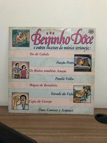 Imagem 1 de 2 de Lp - Beijinho Doce E Outros Sucessos Da Musica Sertaneja