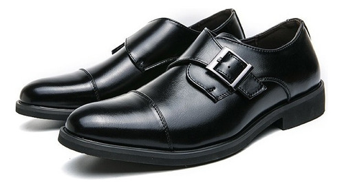 Zapatos Formales Monk Straps Para Hombre, Tallas 38-48