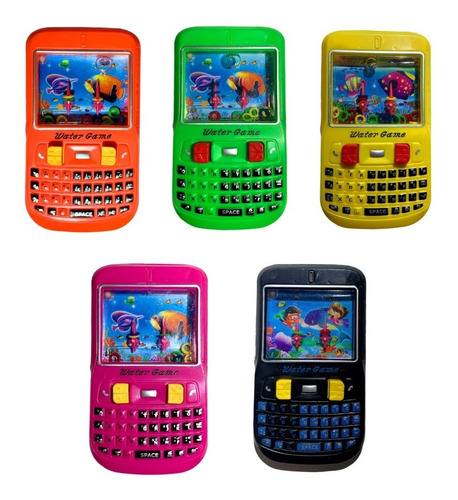 Imagen 2 de 3 de Telefono Celular Juguete Con Agua Antiestres