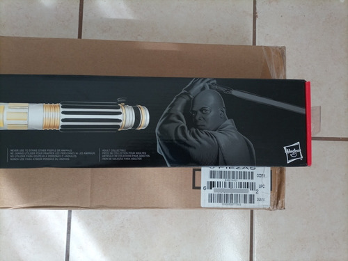 Mace Windu Force Fx Lightsaber Black Series (Usado)