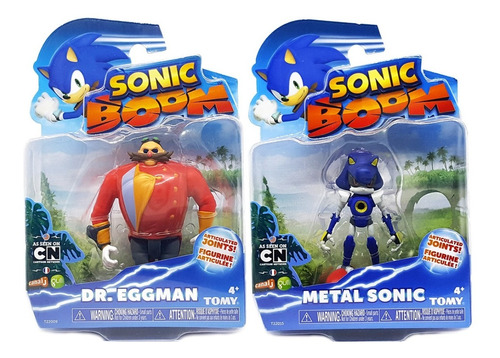 Set Sonic The Hedgehog Metal Y Dr Eggman Sonic Boom