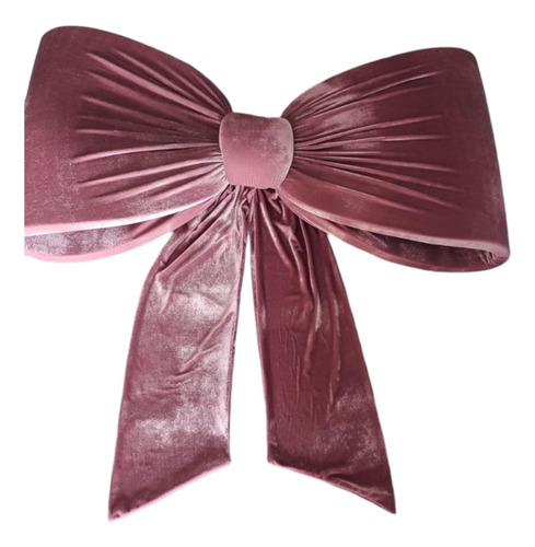 Moño Doble Lazo Sencillo 85 Cm Adorno Pino Navidad Hermosos