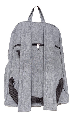 Mochila Urbana Escolar Porta Notebook Cierre Metal Deportiva