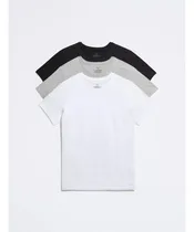 Comprar Camisetas Calvin Klein Classic Fit Algodon 3 Pack Original