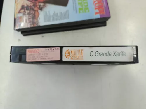 Vhs Filme Mazzaropi O Grande Xerife