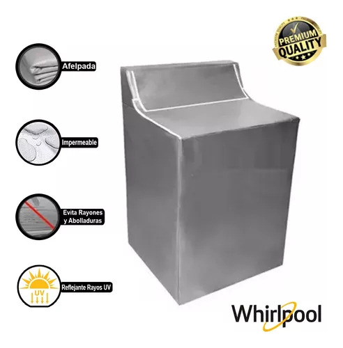 Cubre Lavadora Whirlpool 28kg He 7mwtw8127lc Mod1he Premium