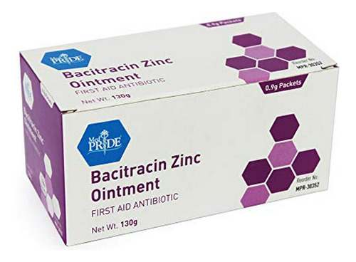 Suministro De Primeros Au Medpride Bacitracin Zinc Ungüento,