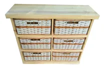 Comprar Canastero Organizador Ordenador Con Canastos De Zuncho Y Mim