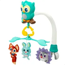 Comprar Móvil Para Cuna Musical 3en1 +30min Melodias Y Luz Nocturna