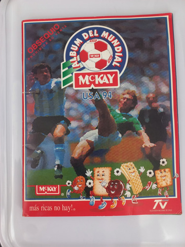 Album Del Mundial Usa 94 Mckay Original Completo Como Nuevo