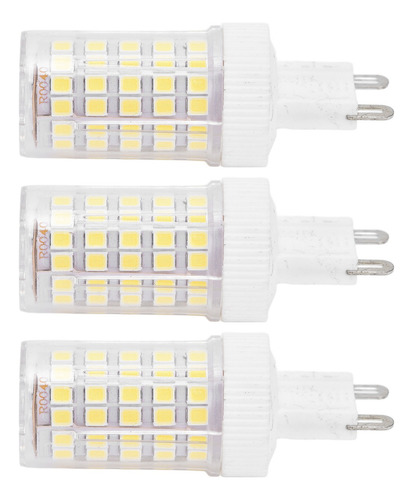 Bombilla Led 3pcs G9 2835 10w 1000lm 360 Ángulo Cerámica